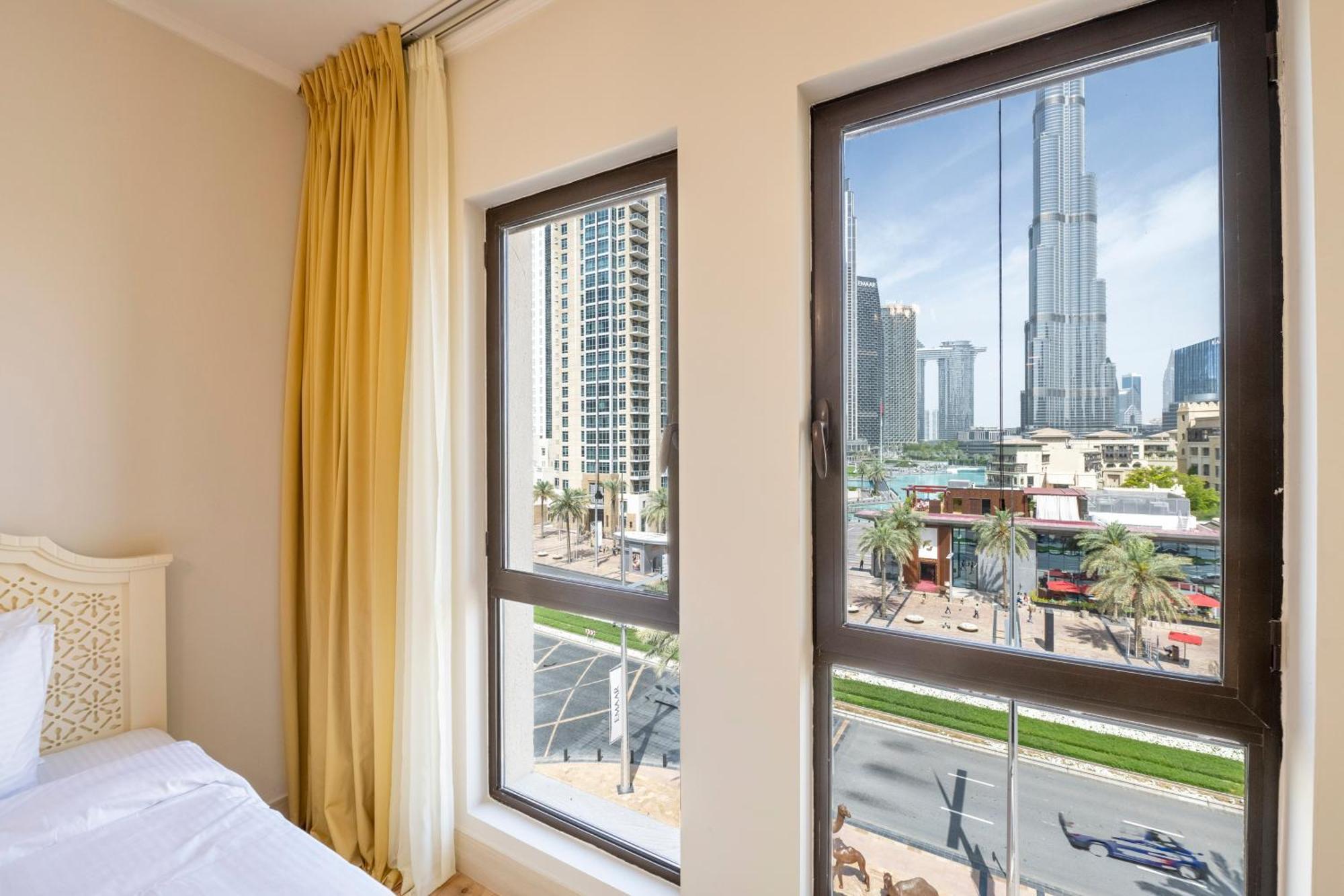 Ultra Luxury Downtown - Full Burj Khalifa View - 5 Min Walk To Dubai Mall! Exterior foto